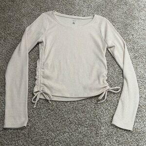 Cream cropped sweater